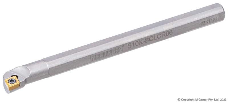 10 mm Right Handed Positive Rake CCMT Boring Bar